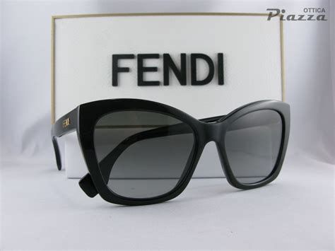 occhiali da sole fendi donna neri
